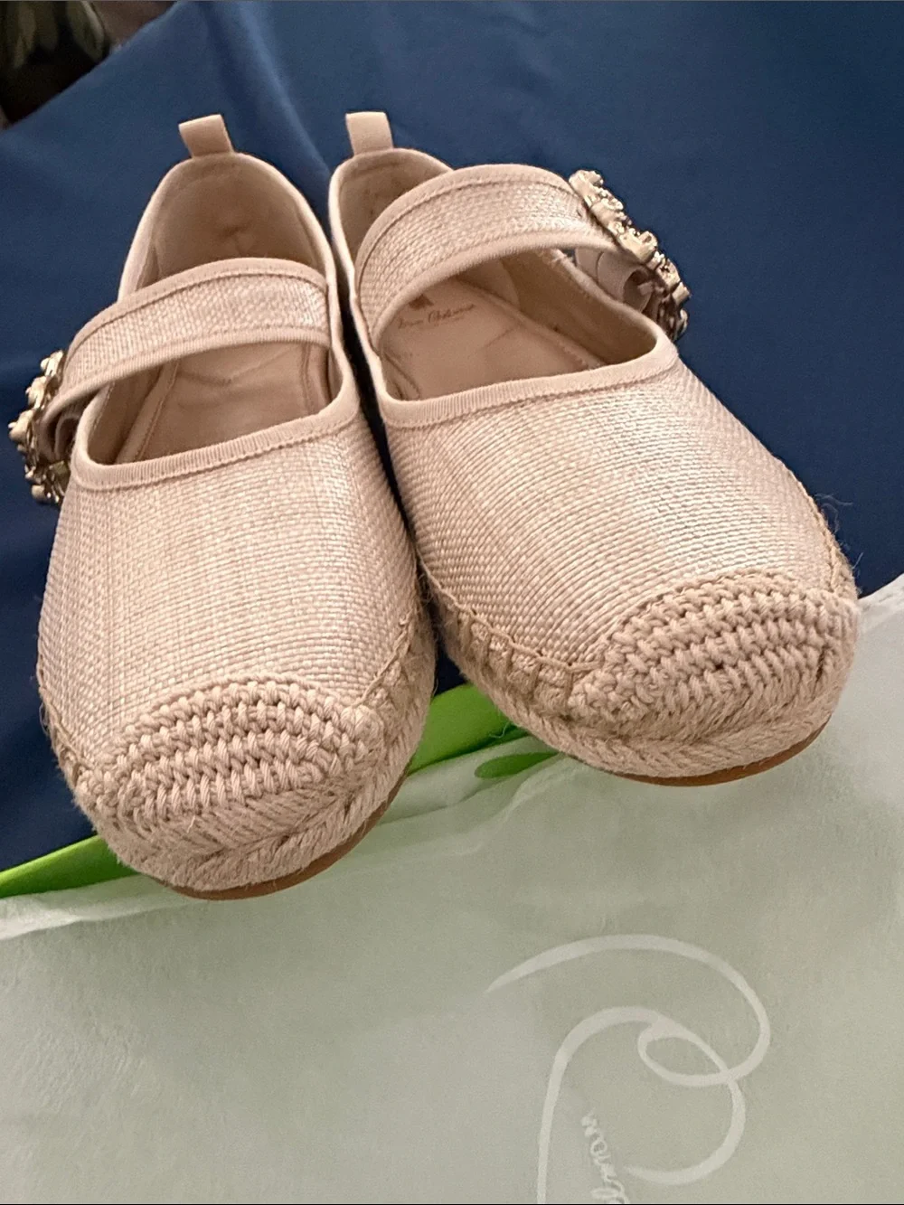 Sam Edelman beige canvas